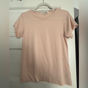 Eterne Soft Blush Short Sleeve Tee